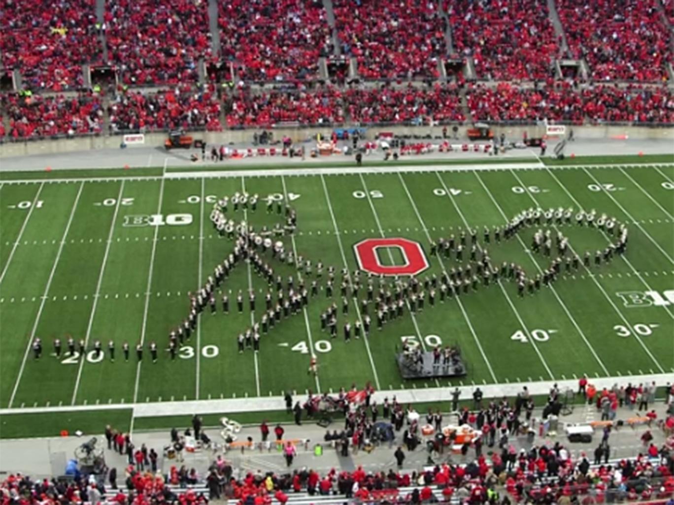 Rock Band Logos Collage Video Ohio State University Marching
