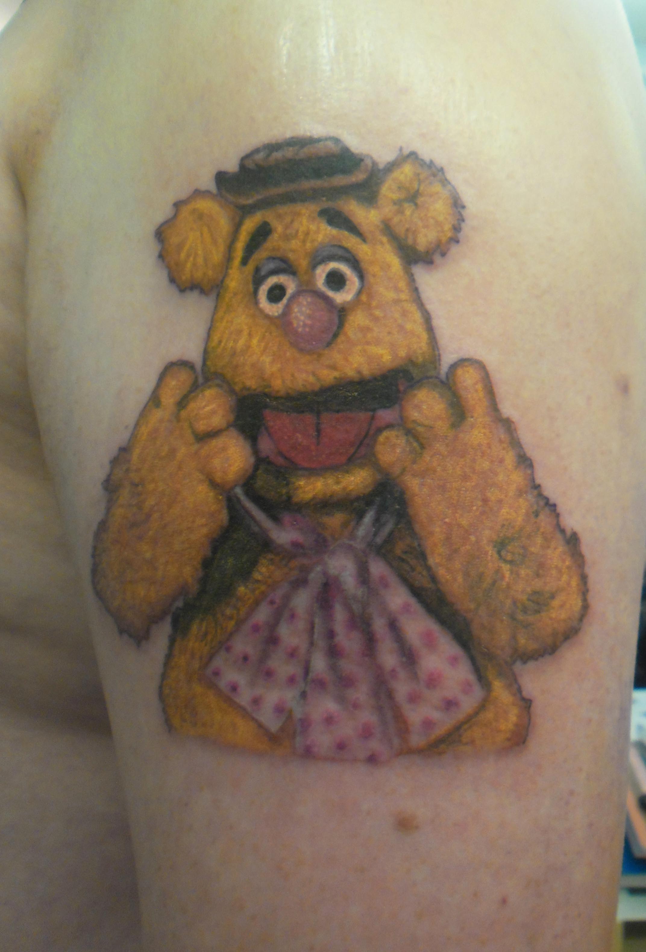 Fozzie Bear Tattoo By Leesamariecroal