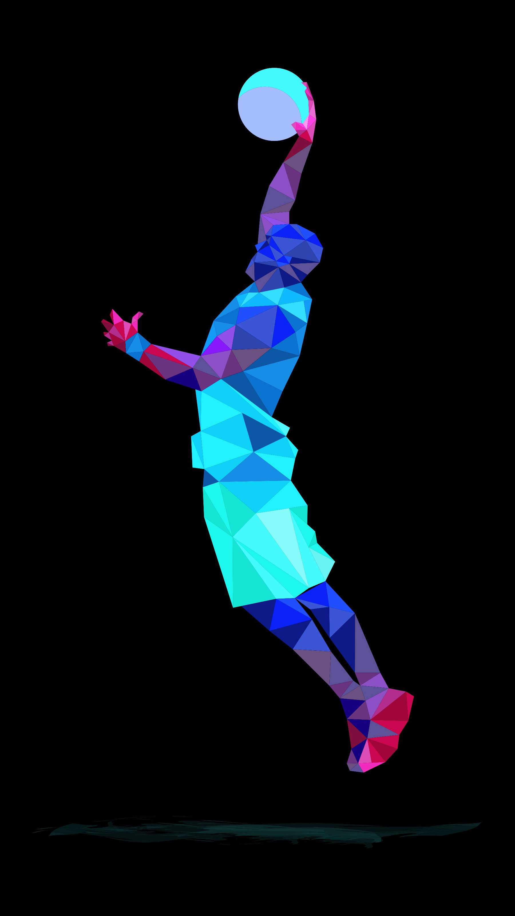 Amoled Basketball iPhone Wallpaper