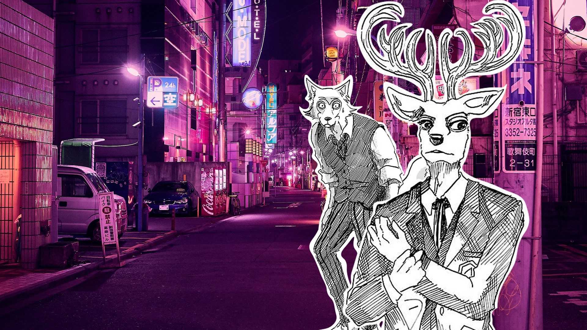 Beastars Background Wallpaper