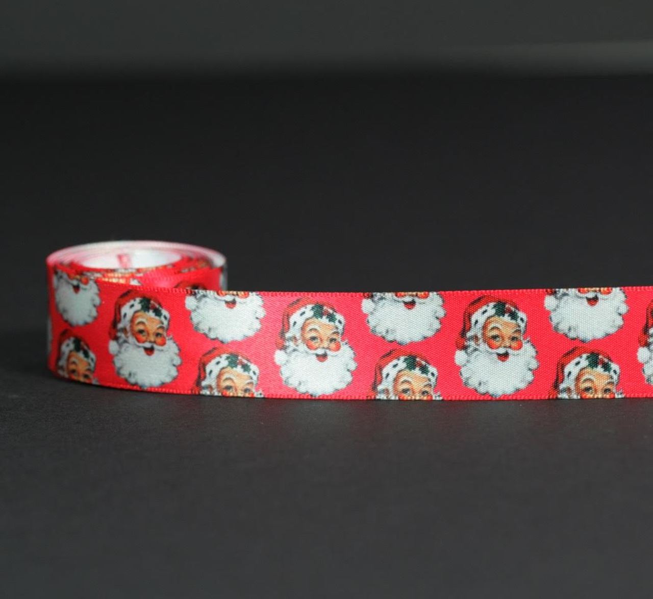Vintage Santa Claus On A Red Background White Sfs Yards