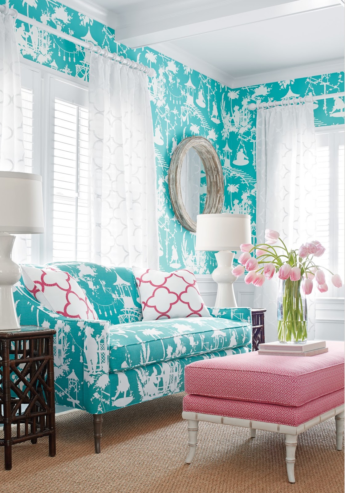 Chinoiserie Chic Introducing Thibaut S South Sea