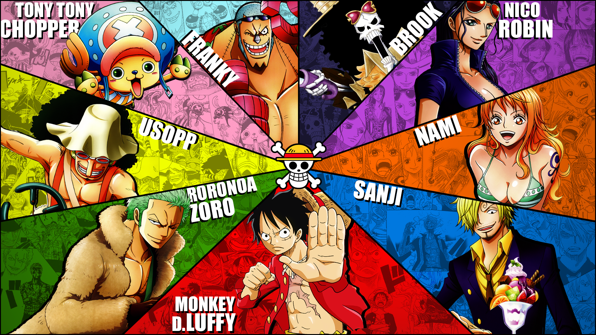 One Piece Mugiwaras wallpaper full hd 1080p by Marcos Inu on 1920x1080