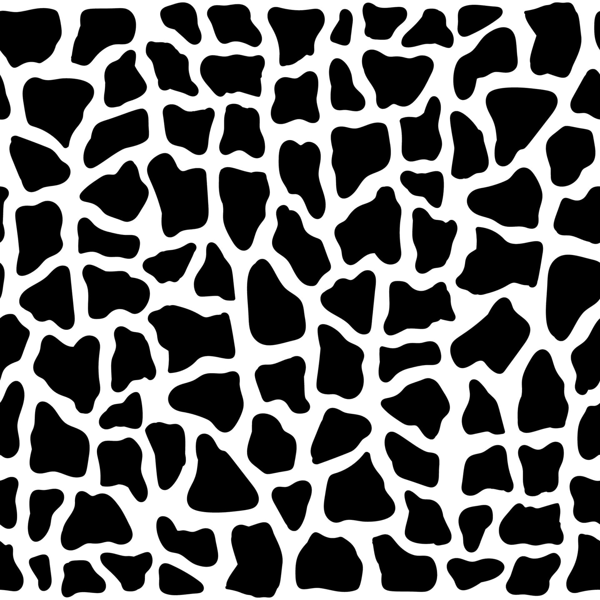 Black And White Animal Print Wallpaper