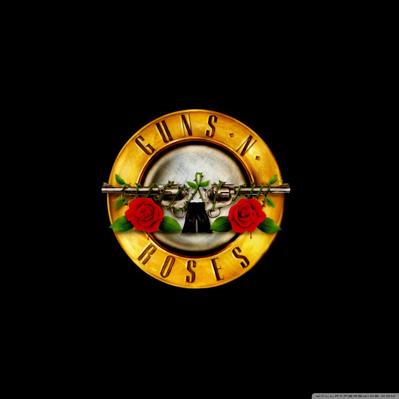 Guns N Roses Logo HD Desktop Wallpaper Widescreen