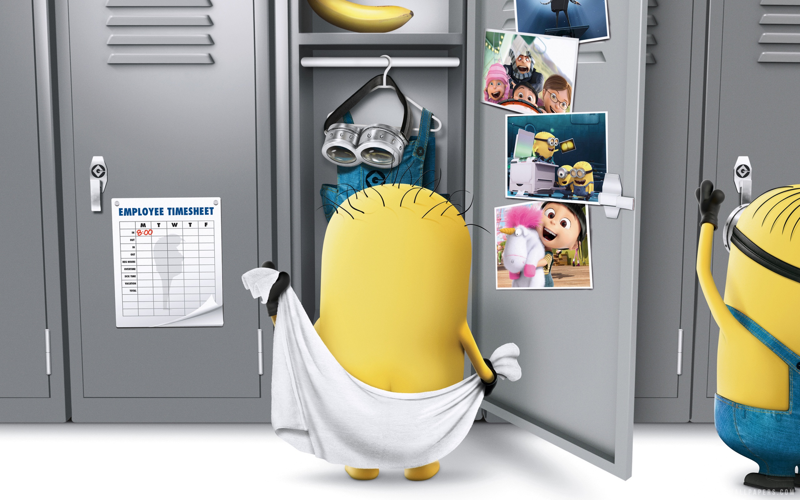 Despicable Me Wallpaper Minion After Work