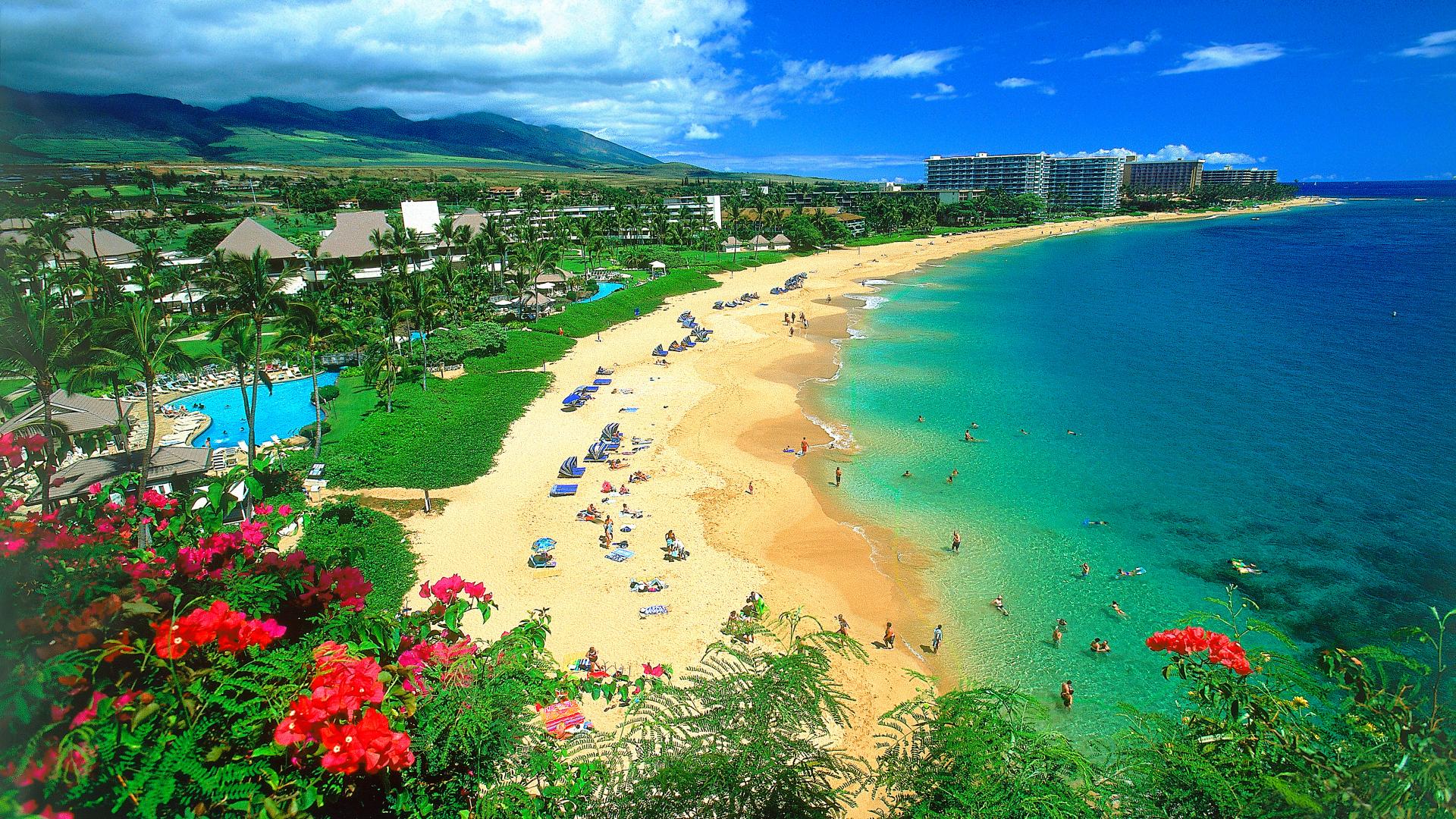 Desktop Background And Wallpaper Kaanapali Beach Maui Hawaii
