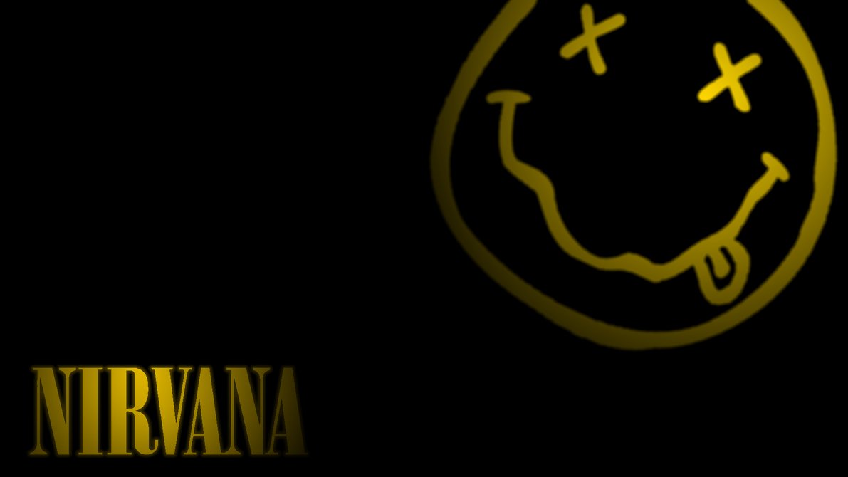 Nirvana Wallpaper Smiley Logo by TheJariZ on