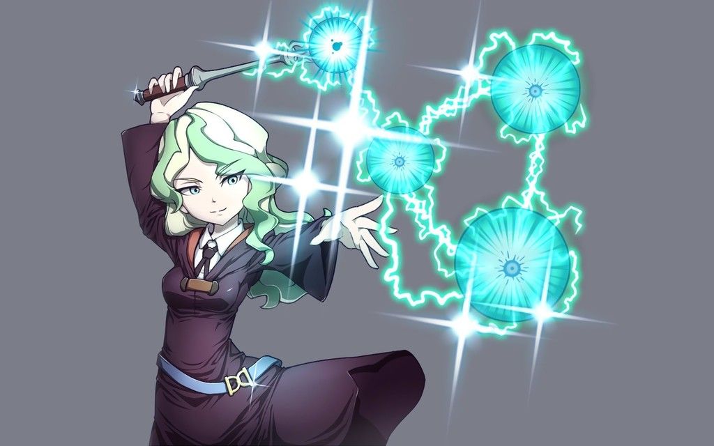 Diana Cavendish Anime Wallpaper Witch Academia Little