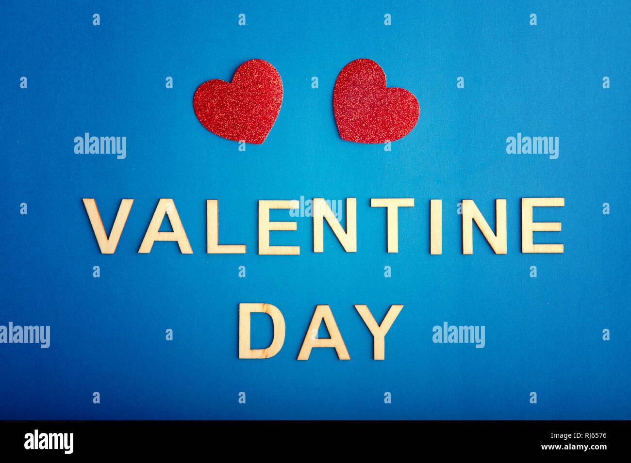 🔥 Free download Happy Valentine Day Beautiful card wallpaper with two red hearts [1300x956] for