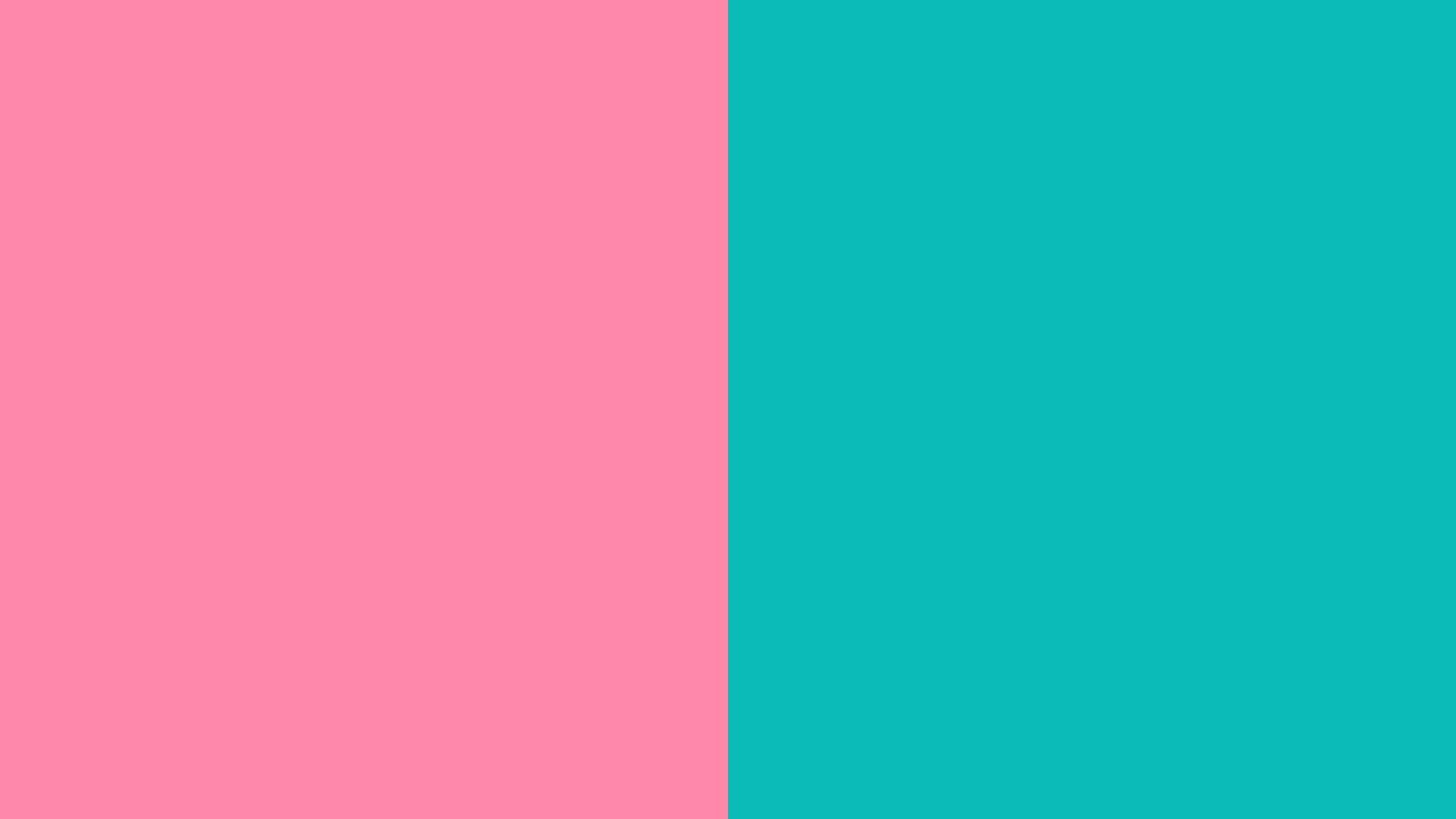 Resolution Tickle Me Pink And Tiffany Blue Solid Two