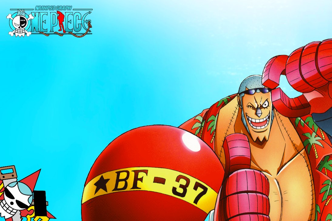 One Piece  Franky Iron Man 2K wallpaper download