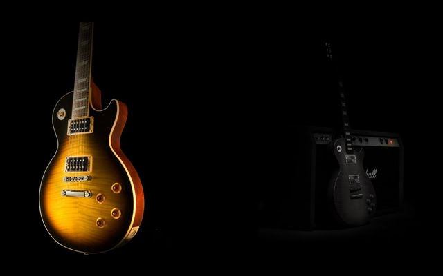 High resolution guitar desktoplaptop wallaper Listed in black