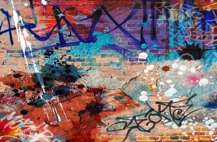 Grunge Graffiti Wallpaper Wall Mural Muralswallpaper Co Uk