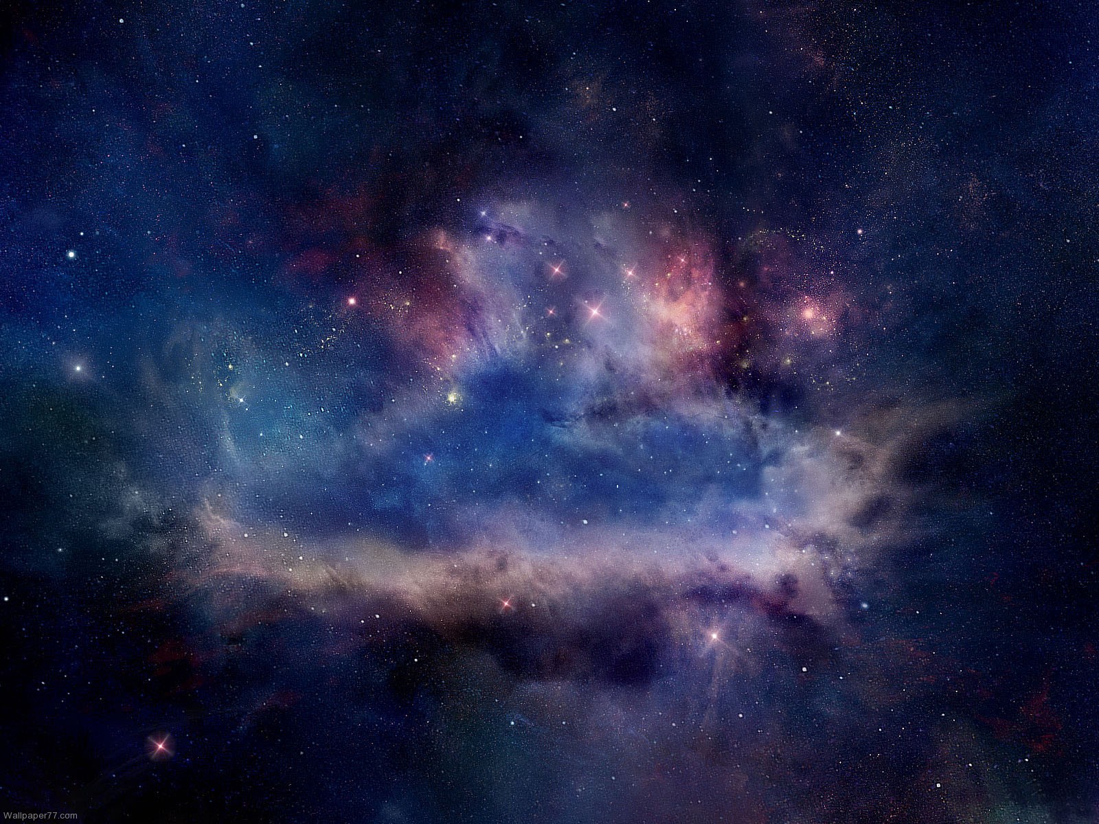 Galaxy Paint Wallpaper Nebula Space
