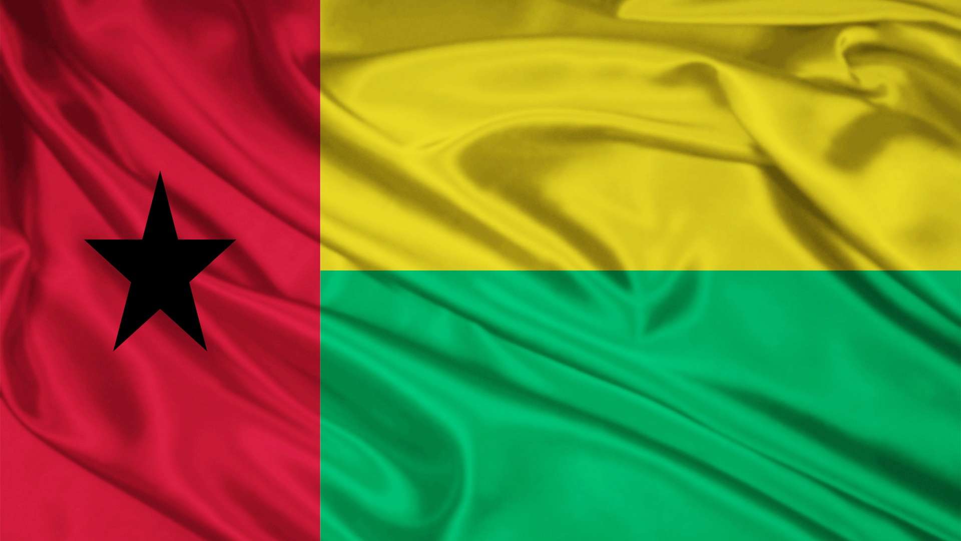 Guinea Bissau Flag Desktop Pc And Mac Wallpaper