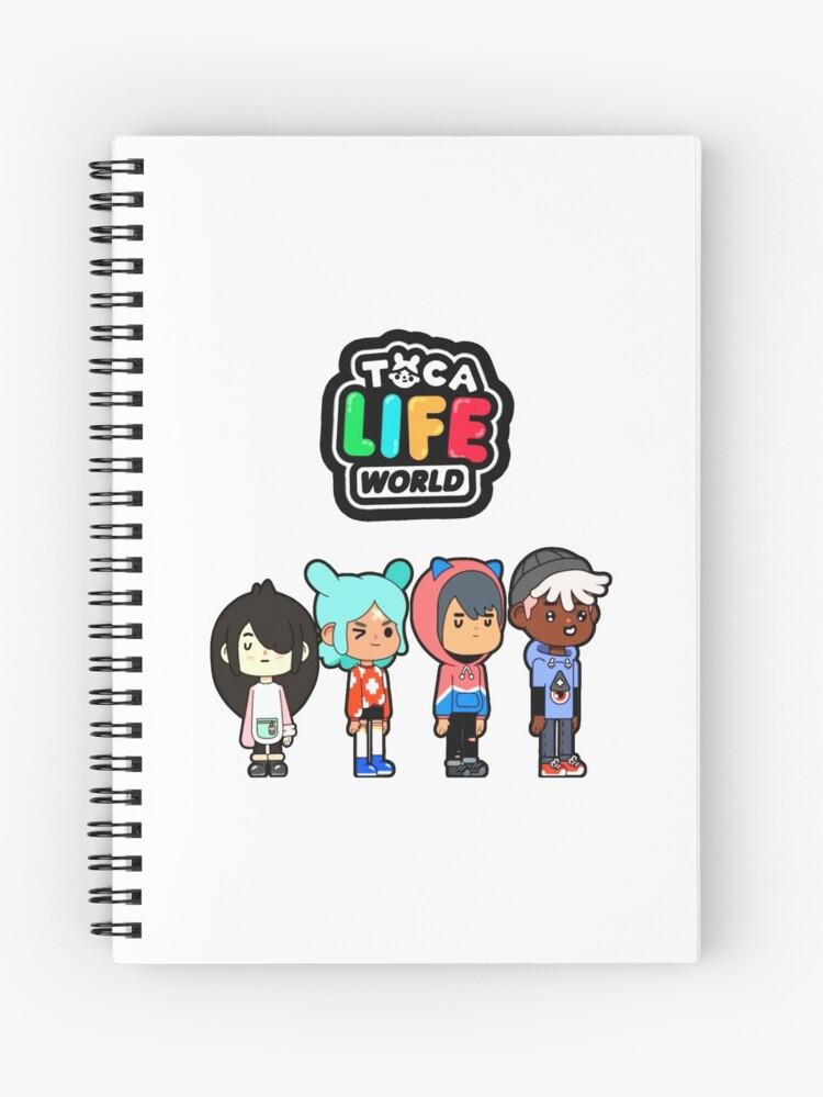 Toca Boca Life Spiral Notebook For Sale By Ducany