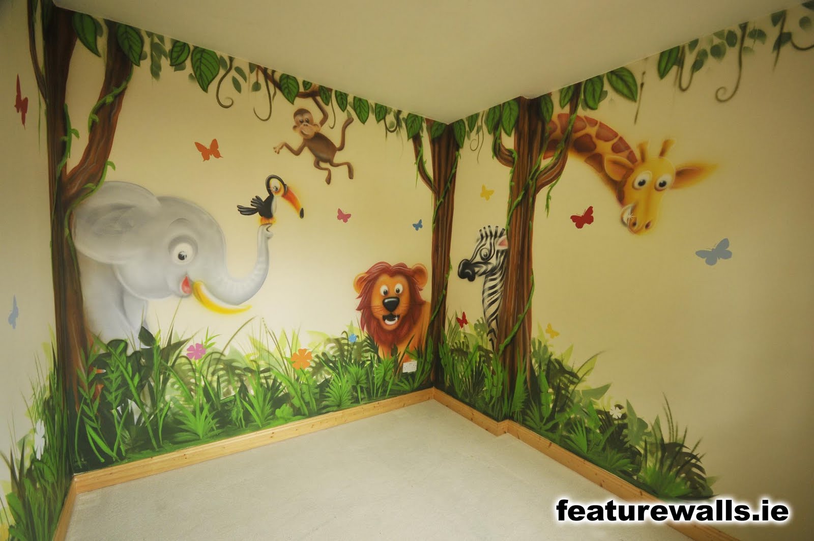 Room Murals Grasscloth Wallpaper