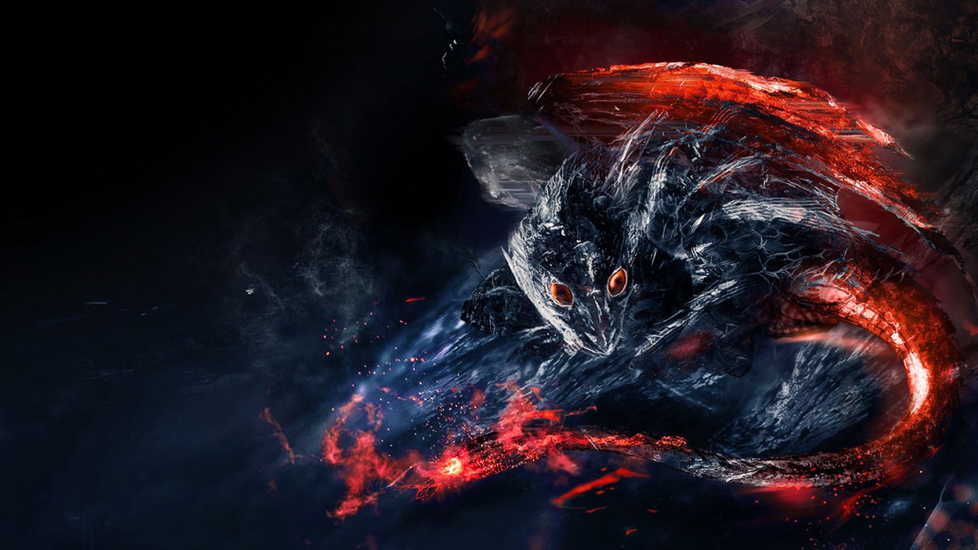 Fire Dragon Wallpaper HD