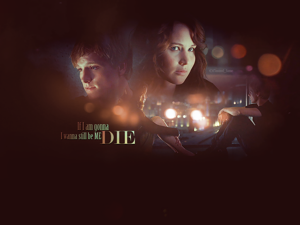 Peeta And Katniss Everdeen Mellark Wallpaper