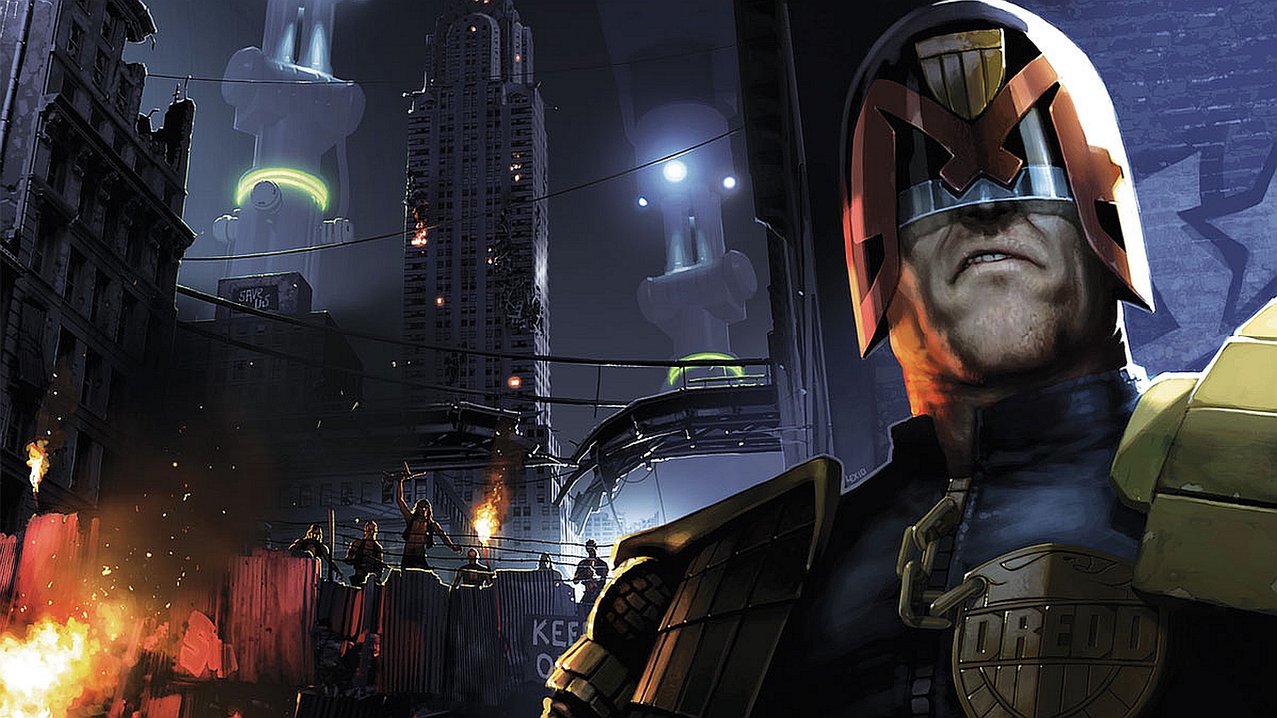 Judge Dredd Wallpaper And Background Image Id