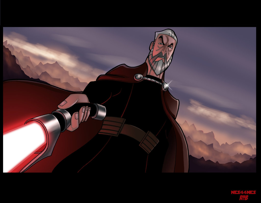 Count Dooku The Clone Wars by richmbailey on