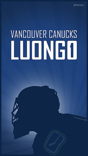 Vancouver Canucks Luongo iPhone Wallpaper Photo Sharing