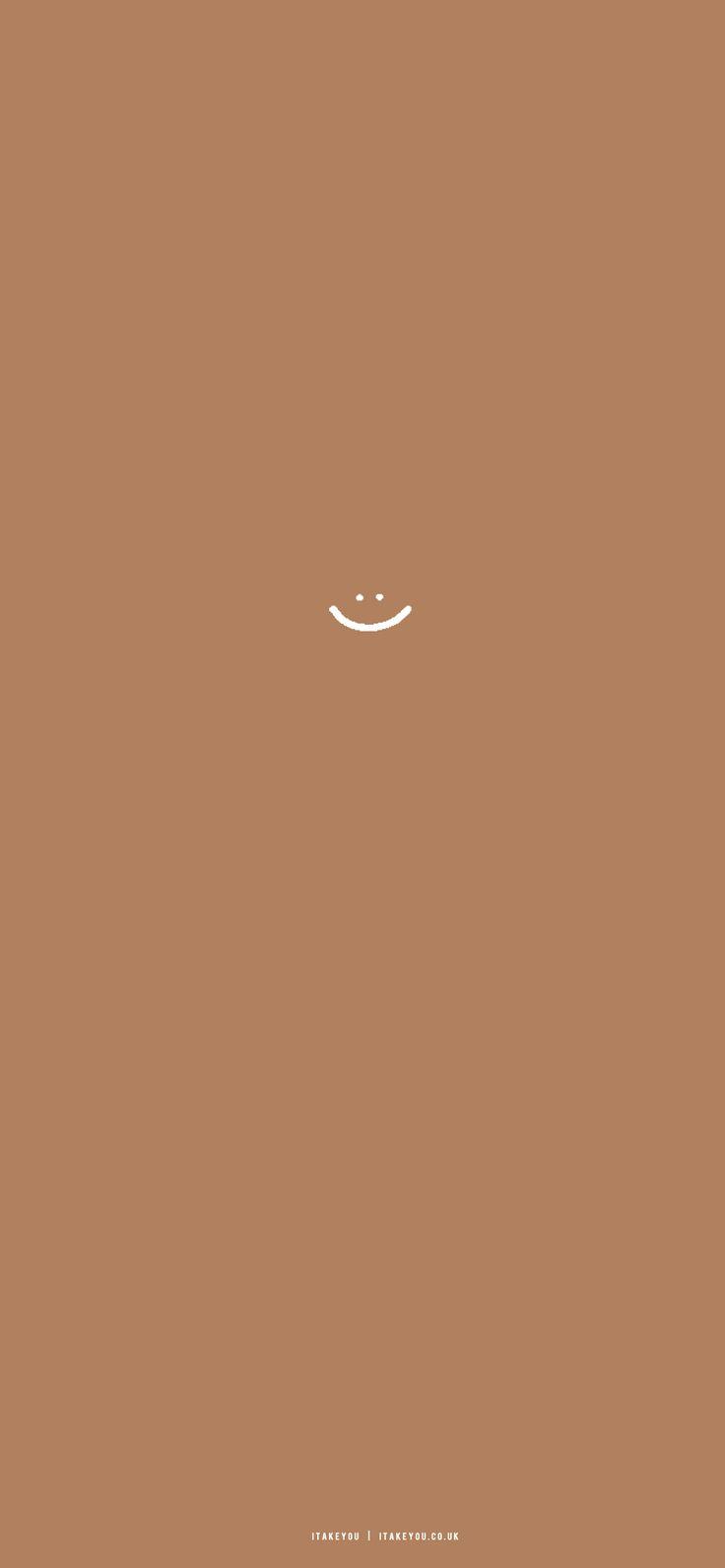 20 Minimalist Brown Wallpaper iPhone Ideas for iPhone Smile