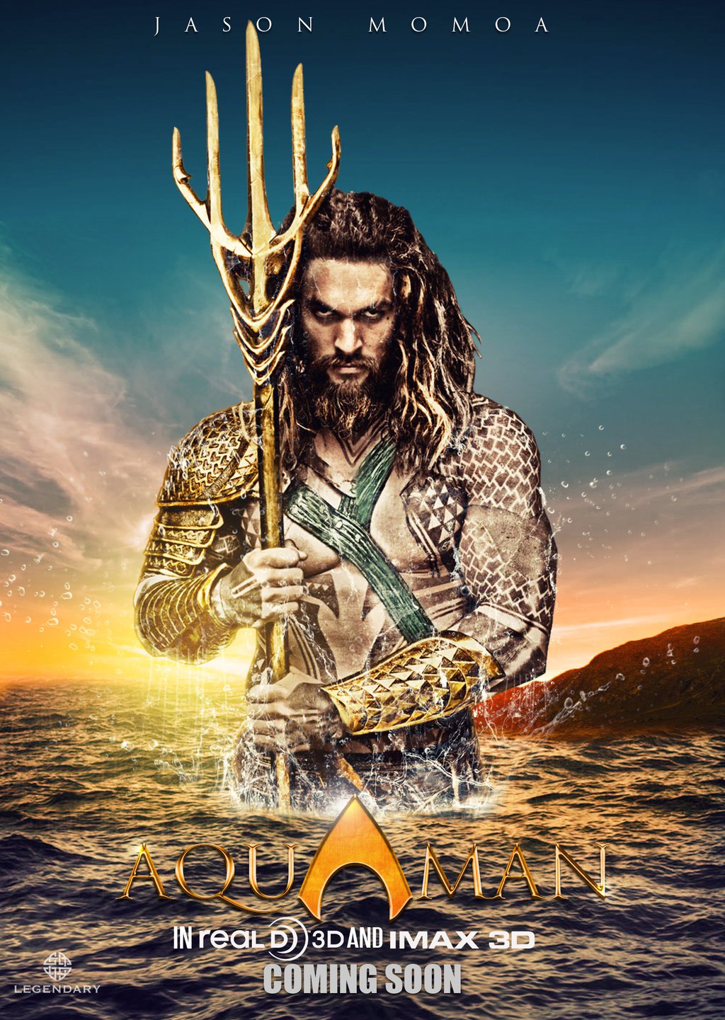 Jason Momoa Aquaman Poster Astound Me D A Kr Lak