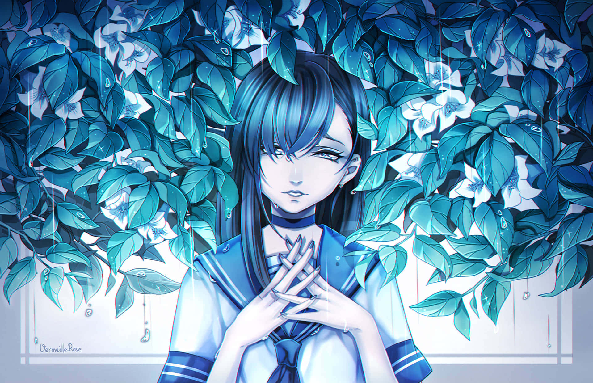 School Girl Wallpaper
