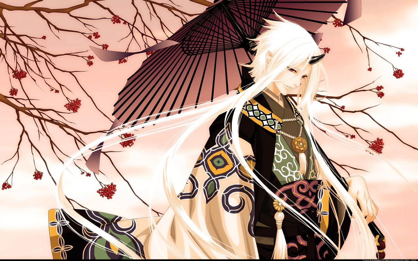 Kimono Horn Male Guy Anime HD Wallpaper Desktop Pc Background