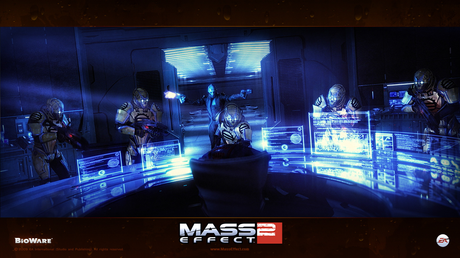 Science Fiction Rollenspiel Von Bioware Mass Effect Wallpaper