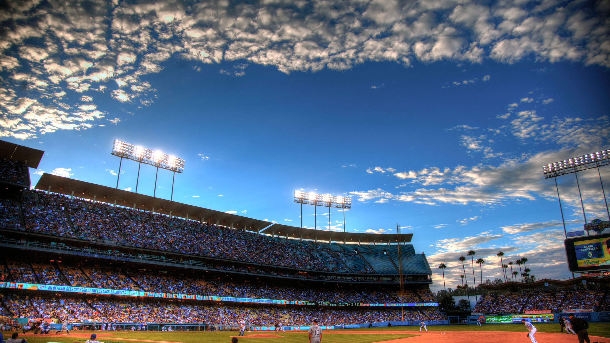 LOS ANGELES DODGERS baseball mlb h wallpaper 2560x1440 158547