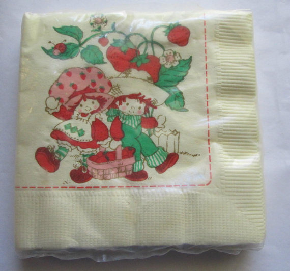 Package Of Vintage Strawberry Shortcake Beverage By Tcghvintage