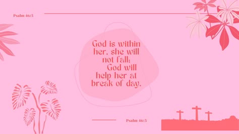 Pink Christian Desktop Wallpaper
