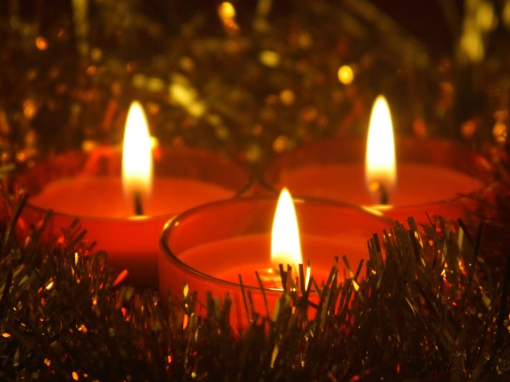 Wallpapers Christmas Candle Wallpapers   Download Christmas Candle