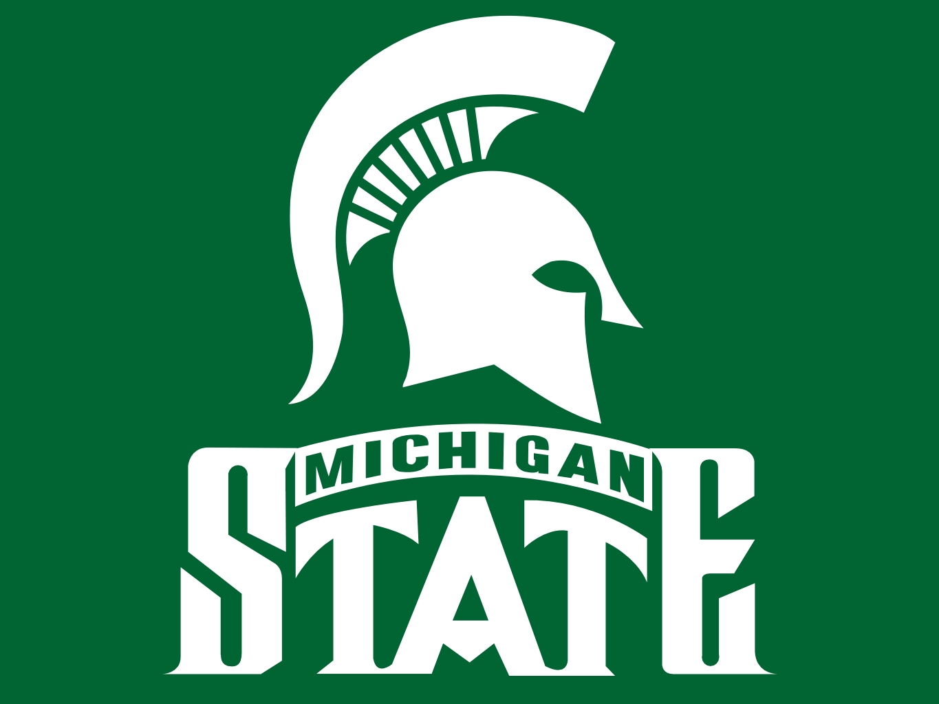 Wallpaper Michigan State Spartans Logo HD Background