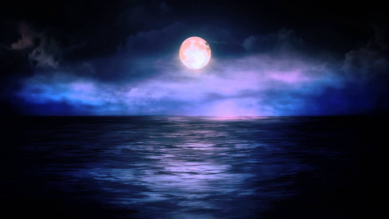 Fps Footage Background Moonlight Night
