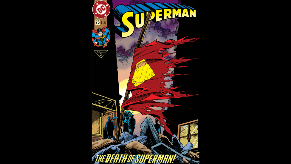 The Death Of Superman Dc Ic Cover