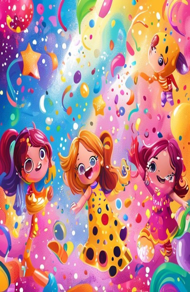 L O Surprise Dolls Wallpaper