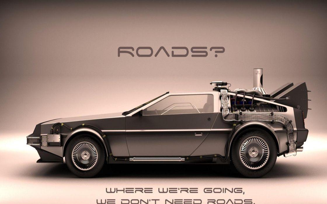Back To The Future Delorean Dmc Wallpaper