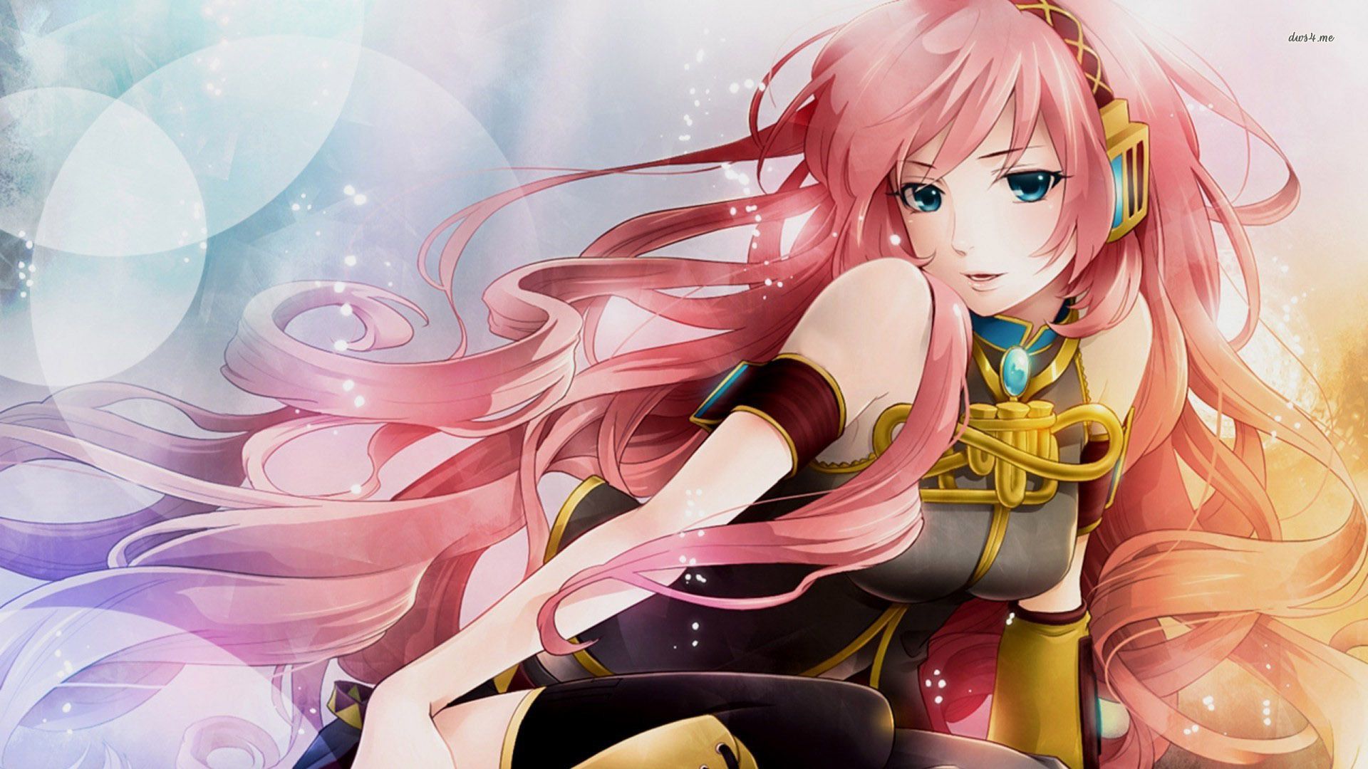 Megurine Luka Wallpaper Top Background