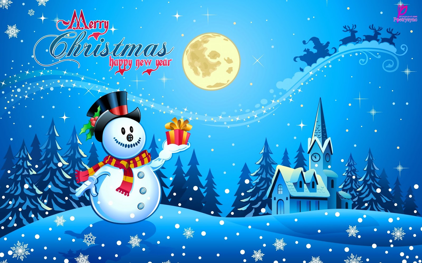 Happy Holiday For Kids Merry Christmas Ecards Wallpaper New Year