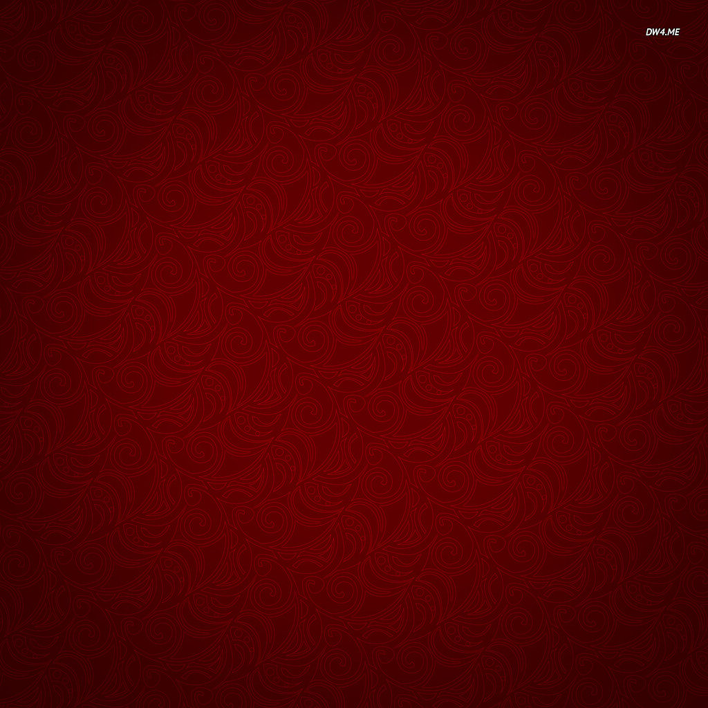 Red Swirl Pattern Wallpaper Digital Art