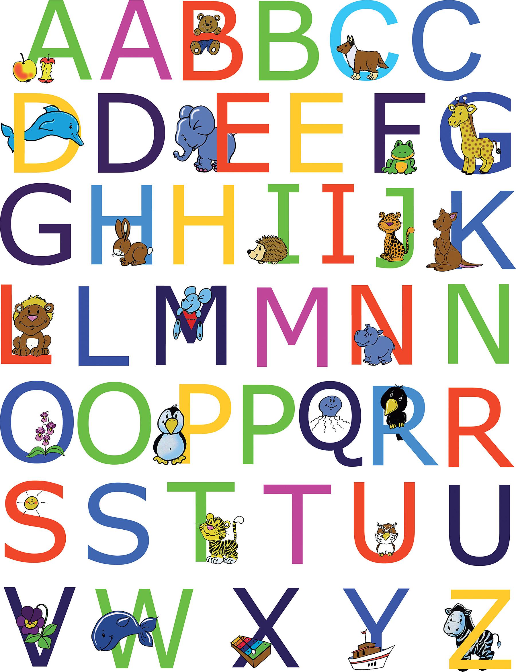 Brewster Wallcovering Alphabet Kids Wallpaper