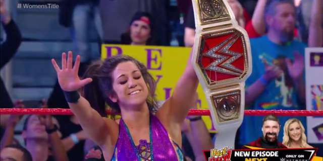 Bayley Wins The Raw Women S Championship