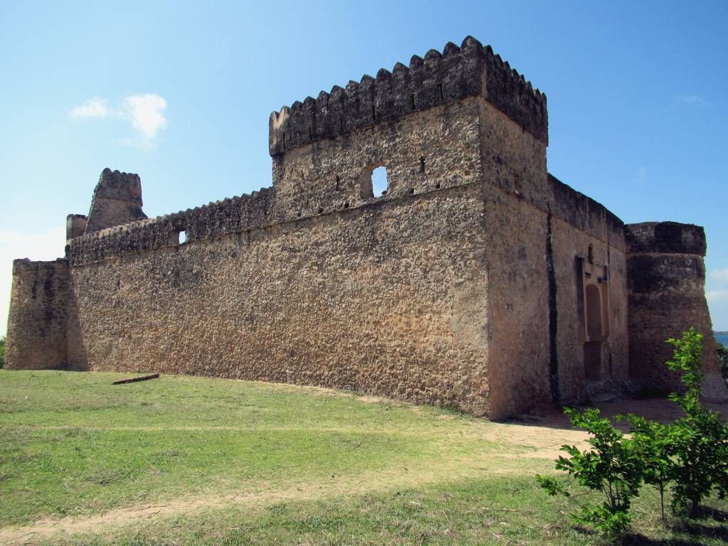 The Gereza Kilwa Fort On Kisiwani Island Tanzania Was