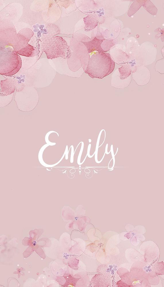 Name Emily Art Print By All Arts X Small