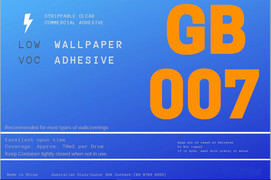 Sda Gb007 Wallpaper Adhesive Staab Decor