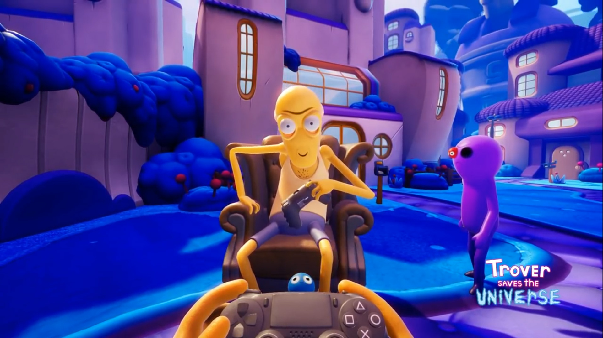Justin Roiland S Next Vr Game Trover Saves The Universe Isn T A